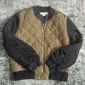 Sans Souci Quilted Bomber Jacket